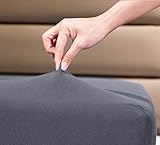 Fitted Sheet - COSMOPLUS Queen Fitted Sheet Only（ No Flat Sheet or Pillow Shams）,4 Way Stretch Micro-Knit,Snug Fit, Wrinkle Free,for Standard Mattress and Air Bed Mattress from 8