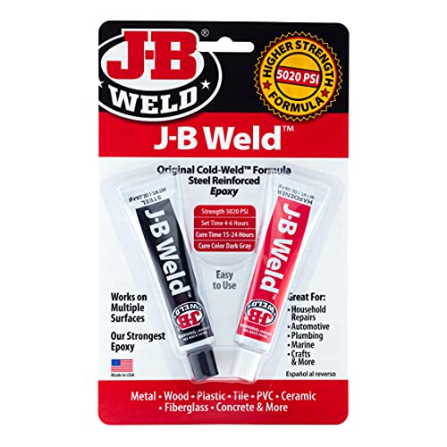 J B Weld 8265s Original Cold Weld Steel Reinforced Epoxy 2 Oz 