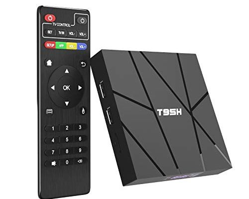Android 10.0 TV Box Octa Core, Android TV Box 2GB RAM 16 GB ROM, WiFi 2.4GHz/5GHz Quad Core 64 Bits 3D/4K/6K Full HD/H.265/H.264/USB 2.0 Android Box