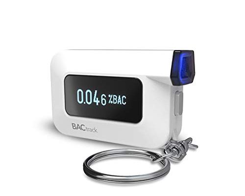 BACtrack C6 Keychain Breathalyzer | Professional-Grade Accuracy | Optional Wireless Smartphone Connectivity to Apple iPhone, Google & Samsung Android Devices | Apple HealthKit Integration