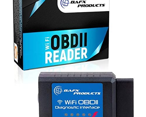 BAFX Products Wireless WiFi (OBDII) OBD2 Code Reader & Scan Tool / Wireless Check Engine Light Diagnostic Scan Tool for Cars & Trucks / for iOS. iPhone & Android Devices (1)