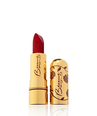 Besame Cosmetics | Forever Red Lipstick - 1925 | Classic Color Lipstick | Vintage Makeup | Long Lasting Lipstick | Semi Matte Lipstick for Women | Moisturizing Lipstick for Sensitive Skin
