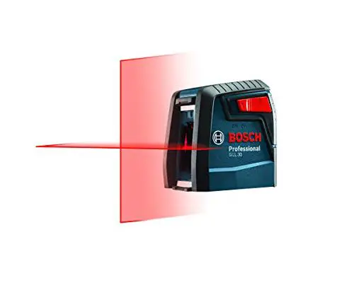 BOSCH GLL30 30ft Cross-Line Laser Level Self-Leveling with 360 Degree Flexible Mounting Device