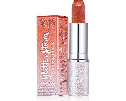 Ciate London Glitter Storm Lipstick! Shimmery Sparkly Magical Metallic Glitter Lipstick 3D Shade! Choose from Six Colors! Sexy High Fashion Colors! (Topaz)