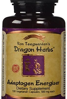 Dragon Herbs Adaptogen Energizer 500 mg 100 Veggie Capsules