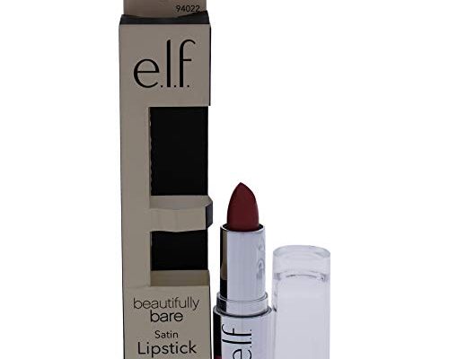 e.l.f. Cosmetics Beautifully Bare Lipstick, Provides Beautifully Sheer Color and Luminous Shine, Touch of Pink