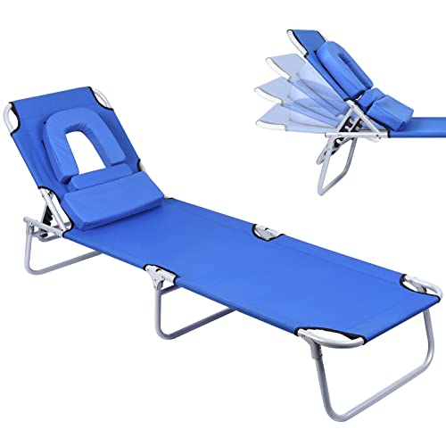 Top 10 Best Sun Lounger With Face Hole Reviewed & Rated In 2023 ...