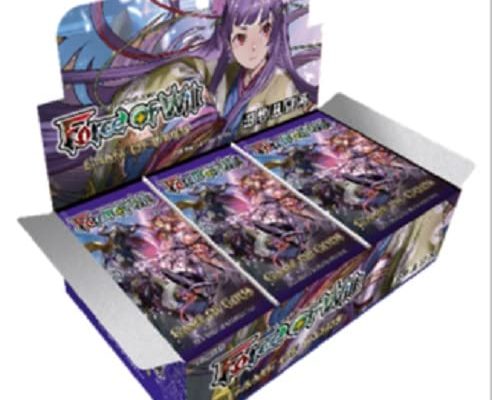 Force Of Will Fow Duel Cluster 01: Game of Gods Booster Box: 36 Packs, 10 Cards per Pack