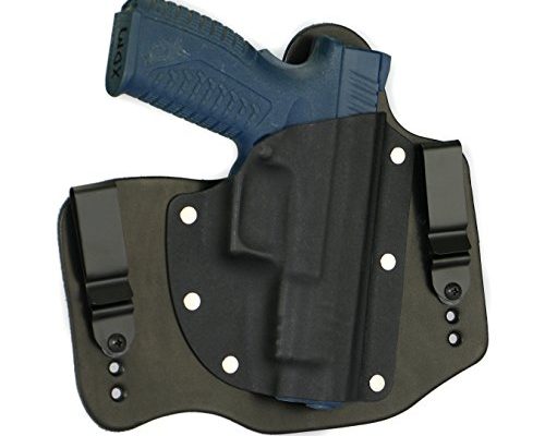 FoxX Holsters Springfield XDM 4.5 9/40/45 in The Waistband Hybrid Holster Tuckable, Concealed Carry Gun Holster