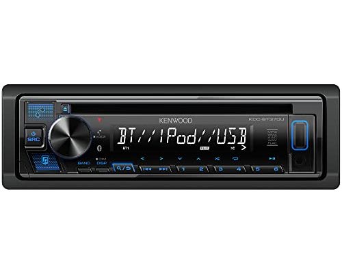 KENWOOD KDC-BT370U CD Car Stereo Receiver with Bluetooth, AM/FM Radio, Front High Power USB, Alexa Built in