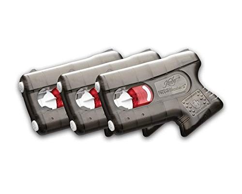 Kimber Self Defense Less-Lethal PepperBlaster II; Pepper Spray Gun (Set 3,Gray)