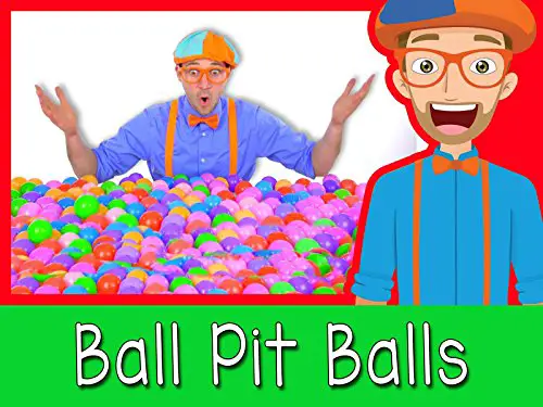 Learn Colors of Machines with Blippi - Colorful Balls