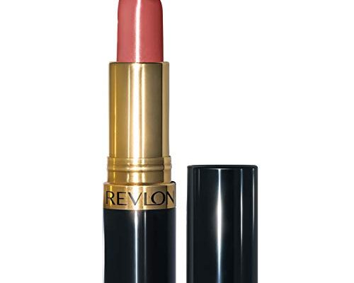 Lipstick by Revlon, Super Lustrous Lipstick, High Impact Lipcolor with Moisturizing Creamy Formula, Infused with Vitamin E and Avocado Oil, 225 Rose Wine
