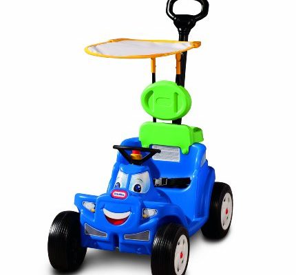 Little Tikes Deluxe 2-in-1 Cozy Roadster Colorful, 45.50''L x 17.00''W x 37.75''H