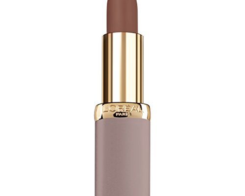 L'Oreal Paris Cosmetics Colour Riche Ultra Matte Highly Pigmented Nude Lipstick, Cutting Edge Cork, 0.13 Ounce