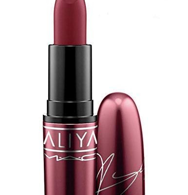 MAC Aaliyah Lipstick" More Than a Woman - Cool deep red" LIMITED EDITION