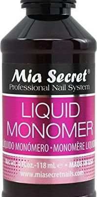 Mia Secret Liquid Monomer Professional Acrylic System, 4 oz.