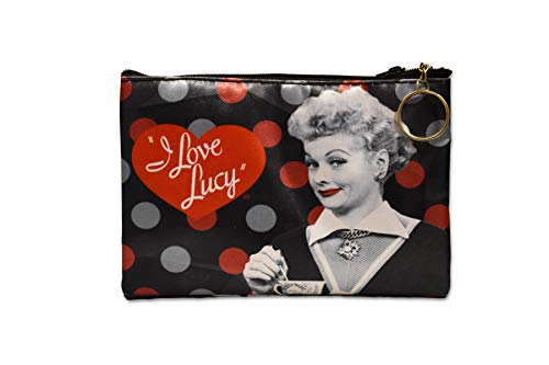 Midsouth Products I Love Lucy Make Up Bag - Red and Black Polka Dots
