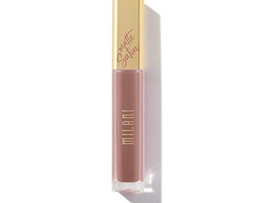 Milani Amore Satin Matte Lip Crème - Luxe (0.22 Fl. Oz.) Cruelty-Free Nourishing Lip Gloss with a Soft, Full Matte Finish