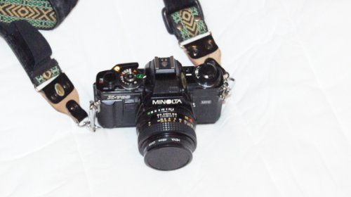 Minolta X-700 35mm Film SLR with Minolta MD 50mm 1:2 Manual Focus Lens