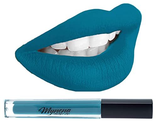 Mynena Teal Liquid Lipstick Matte Long Lasting Waterproof Lightweight - Ivy