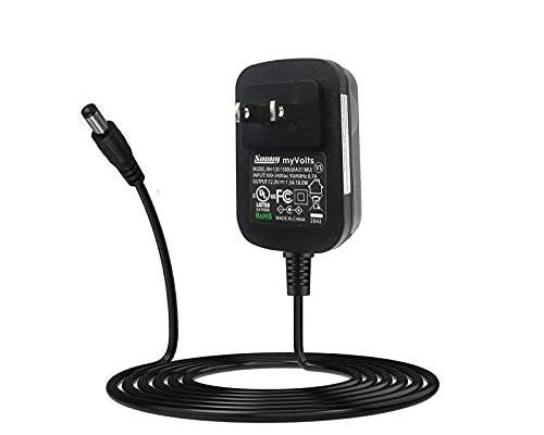 MyVolts 12V Power Supply Adaptor Compatible with Western Digital WD10000H1U-00 External Hard Drive - US Plug