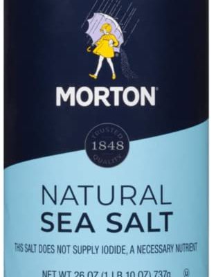 NATURAL SEA SALT MORTON CANISTER 26 OZ