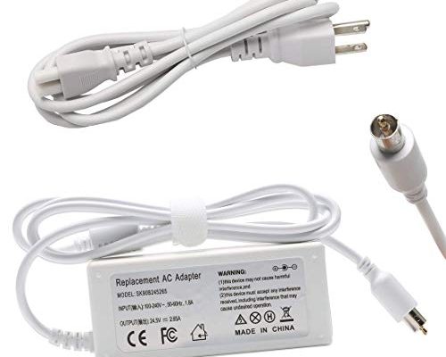 New 65W 24.5V 2.65A Replacement Ac Adapter Laptop Charger Compatible with Apple Powerbook iBookG4, iBook,G4 Series,15.2-inch with Size 7.7mmX2.5mm