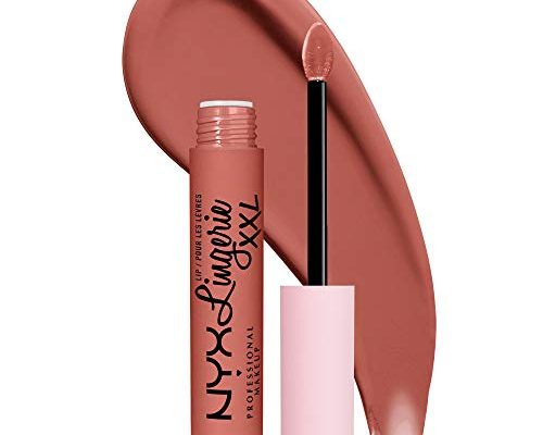 NYX PROFESSIONAL MAKEUP Lip Lingerie XXL Matte Liquid Lipstick - Turn-On (Peach Nude)
