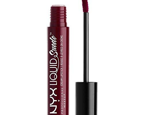 NYX PROFESSIONAL MAKEUP Liquid Suede Cream Lipstick - Vintage (Plum With Mauve Undertone)