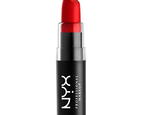 NYX PROFESSIONAL MAKEUP Matte Lipstick - Perfect Red (Bright Blue-Toned Red)