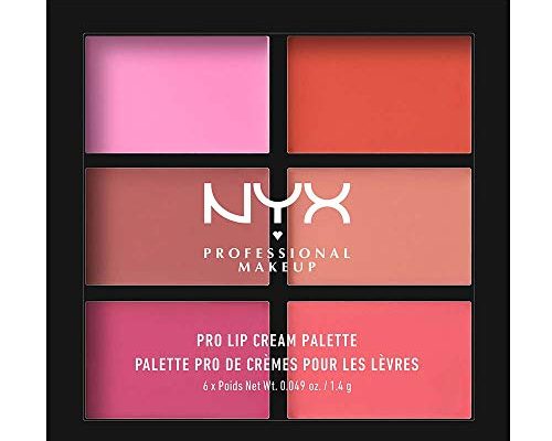 NYX PROFESSIONAL MAKEUP Pro Lip Cream Palette, The Pinks, 0.317 Ounce