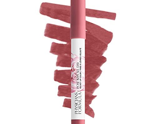 Physicians Formula Rosé Kiss All Day Velvet Lipstick Lip Color Makeup, Red First Kiss