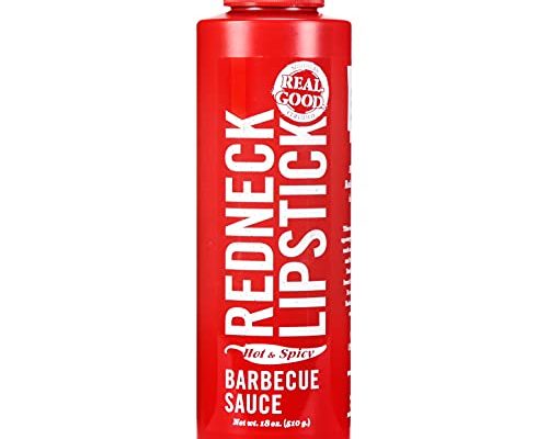 Redneck Lipstick Hot & Spicy Barbecue Sauce, 18 oz