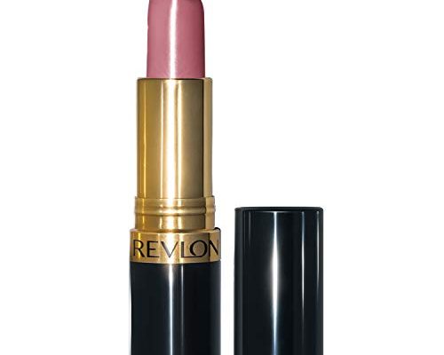 Revlon Super Lustrous Lipstick, High Impact Lipcolor with Moisturizing Creamy Formula, Infused with Vitamin E and Avocado Oil in Plum / Berry, On the Mauve (764)