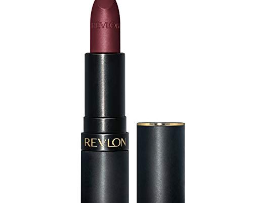 REVLON Super Lustrous The Luscious Mattes Lipstick, in Burgundy, 022 After Hours, 0.15 oz