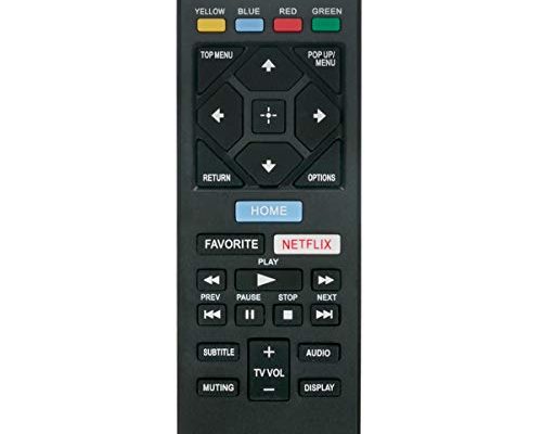 RMT-VB100U RMT-VB201U Replace Remote Applicable for Sony Blu-ray Disc Player BDP-S3700 BDP-BX370 BDP-S1700 BDP-BX150 BDP-BX350 BDP-BX550 BDP-BX650 BDP-S1500 BDP-S2500 BDP-S2900 BDP-S3500 BDP-S4500