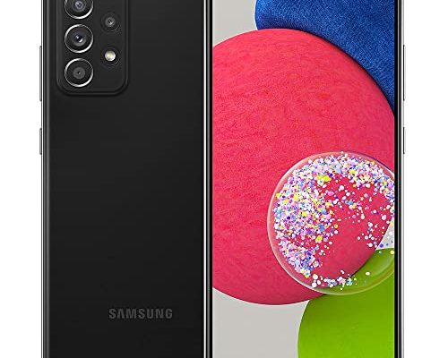 Samsung Galaxy A52 (5G) 128GB A526U (T-Mobile/Sprint Unlocked) 6.5" Display Quad Camera Smartphone - Black (Renewed)