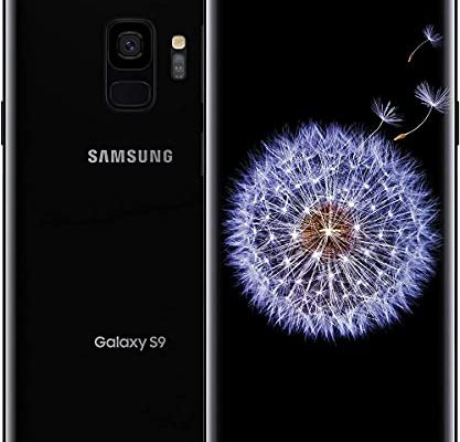 SAMSUNG Galaxy S9 G960U Verizon + GSM Unlocked 64GB (Midnight Black) (Renewed)
