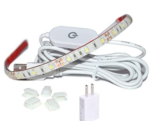 Sewing Machine Light,WENICE dimmable LED Lighting Strip kit Cold White 6500k with Touch dimmer,Fits Sewing Machines