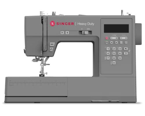 SINGER | HD6700 Electronic Heavy Duty Sewing Machine with 411 Stitch Applications - Sewing Made Easy