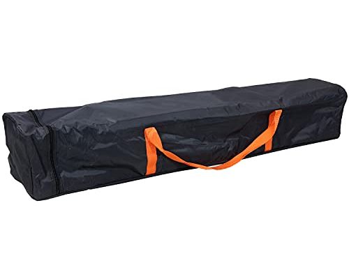 Sunnydaze Standard 10x10 Pop-Up Canopy Carrying Bag - 420D Polyester - Heavy-Duty Replacement Storage Bag for Outdoor Pop Up Tent - Black