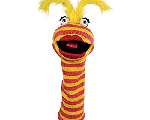 The Puppet Company - Knitted Puppet - Lipstick, 15 inches