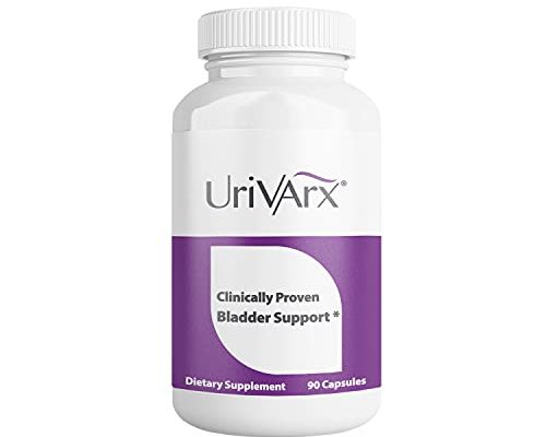 UriVArx® Bladder Control - Promote and Support Healthy Bladder Function, Help Reduce Frequency – 60 Capsules