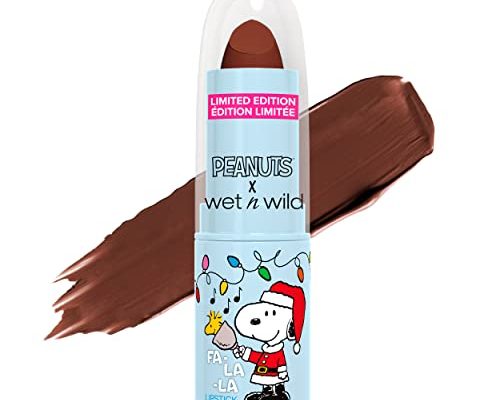 Wet n Wild Peanut Collection Fa-La-La Lipstick Charlie Brown