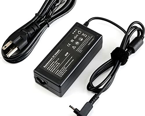 19V 3.42A 65W Chromebook Charger for Acer Chromebook 11 R11 13 14 15 CB3 CB5 CB3-532 CB3-111 CB3-131 CB3-431 CB5-571 CB5-132T C720 C720P N15Q9 A11-065N1A AC Adapter Power Cord