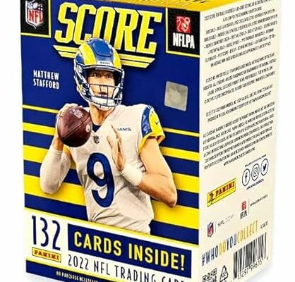 2022 Panini Score Football Trading Card Blaster Box - 132 Cards Inside