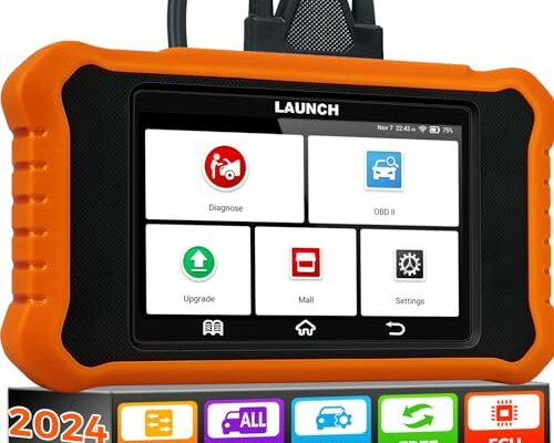 2024 LAUNCH X431 Elite 2.0 PRO for BMW OBD2 Scanner, Full Systems Bi-Directional Scan Tool, All Reset Services, ECU Coding, Active Test, Battery Registration Tool for BMW/Mini/RR,Lifetime F-Ree Update