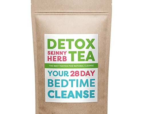 28 Days Bedtime Cleanse Tea : Detox Skinny Herb - Effective Detox Tea, Support Cleanse Tea, 100% NATURAL