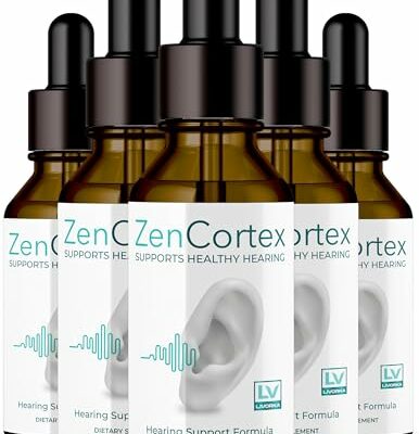 5 Pack - Zencortex - Zen Cortex Drops, Zencortex 5 Bottle for 150 Days, Zencortex Drops, Zen cortex Ear, Zen cortex Liquid Drops, Zen cortex Advanced Formula.